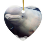 Cute Beluga Whale Ornament
