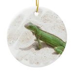 Green Iguana Lizard Ornament