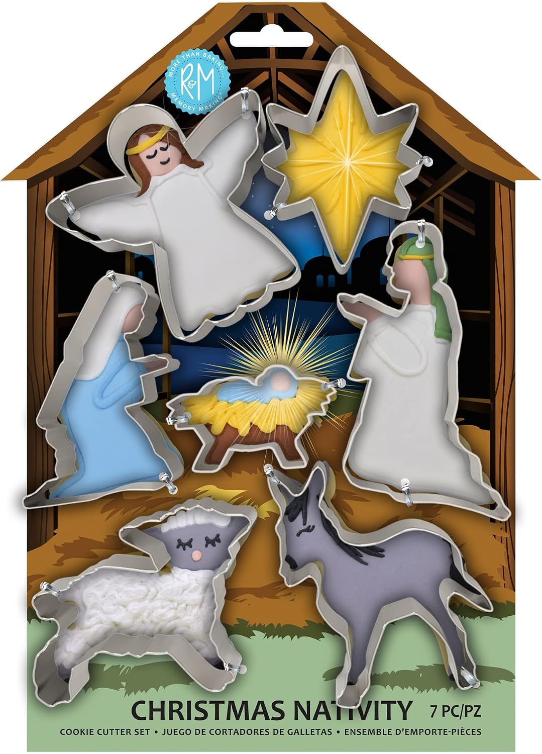 Christmas Nativity Cookie Cutter Set