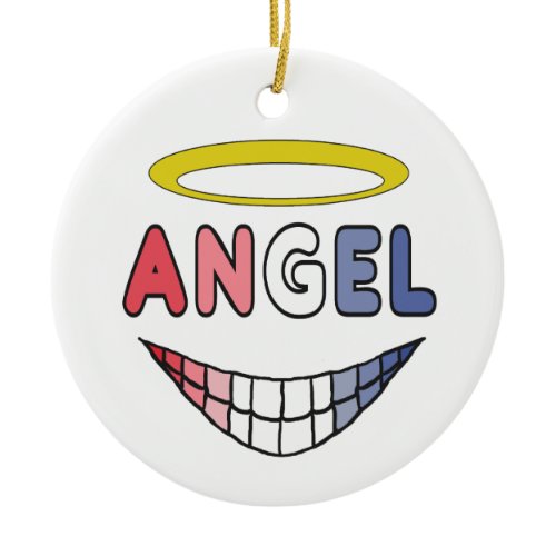 Angel Ceramic Ornament