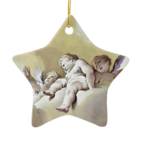 Angels Ceramic Ornament