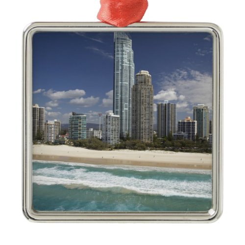 Australia, Queensland, Gold Coast, Surfers Metal Ornament