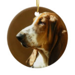 Basset Hound Photo Ornament