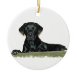 Black Lab Ornament