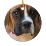 Boxer Dog Design Ornament