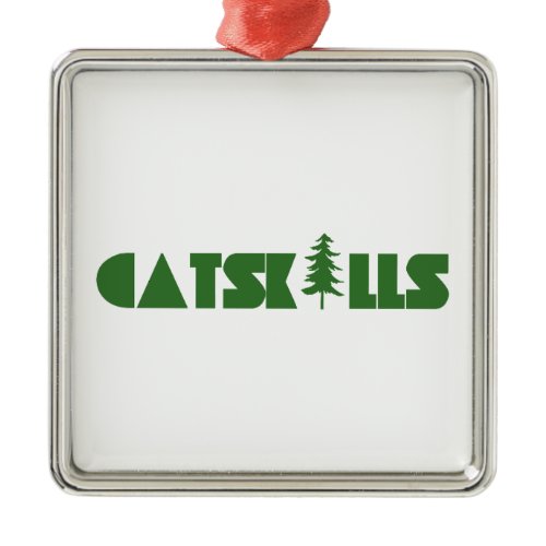 Catskills Tree Metal Ornament