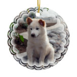 Chow Puppy Ornament