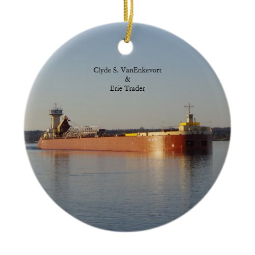 Clyde S. VanEnkevort &amp; Erie Trader ornament
