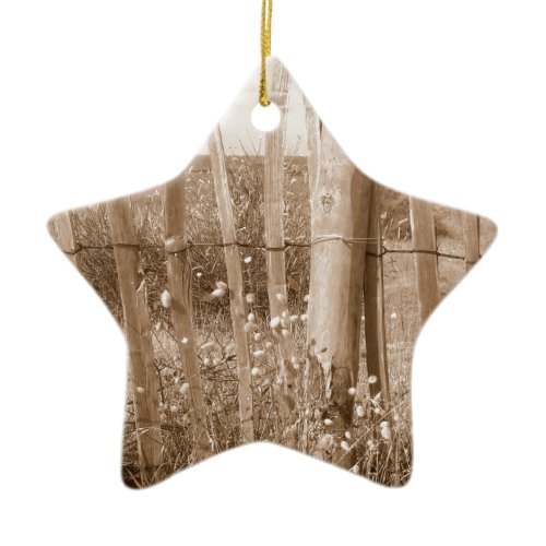 dune ceramic ornament