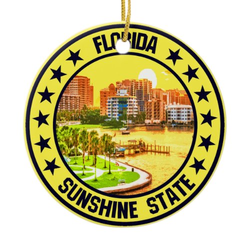 Florida                                            ceramic ornament