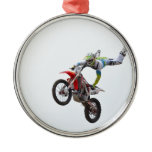 Freestyle Motocross Metal Ornament