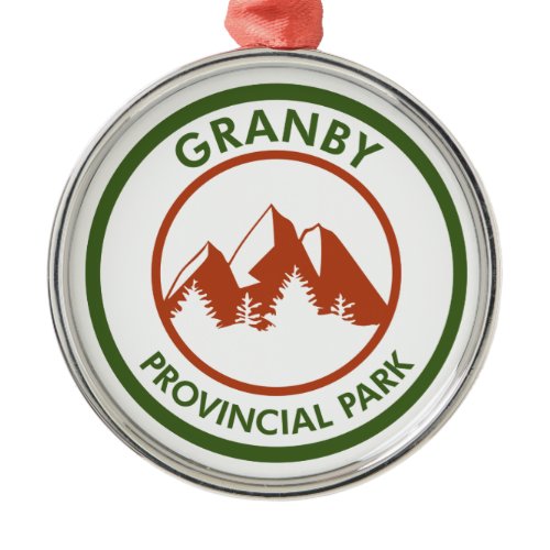 Granby Provincial Park Metal Ornament