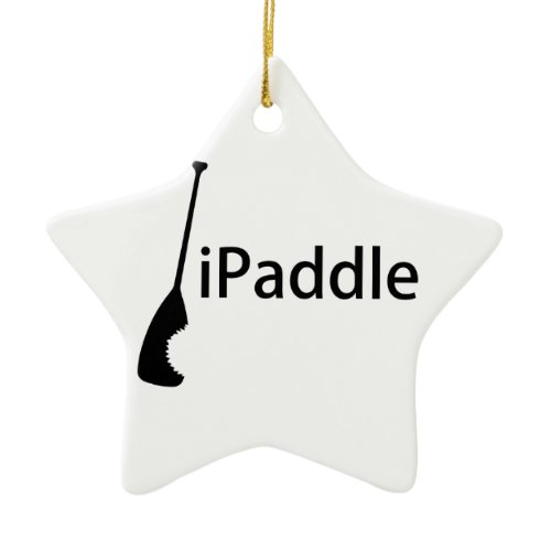 iPaddle Ceramic Ornament