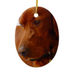 Irish Setter Dog Ornament