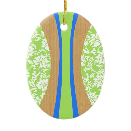 Laniakea Hawaiian Surfboard Ornament