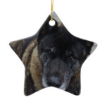 Large Akita Ceramic Ornament