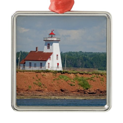 Lighthouse at North Umberland on Prince Edward Metal Ornament