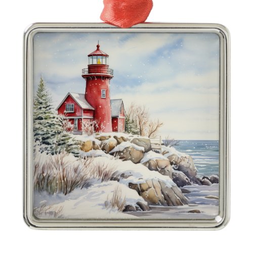 Lighthouse Christmas Ornament