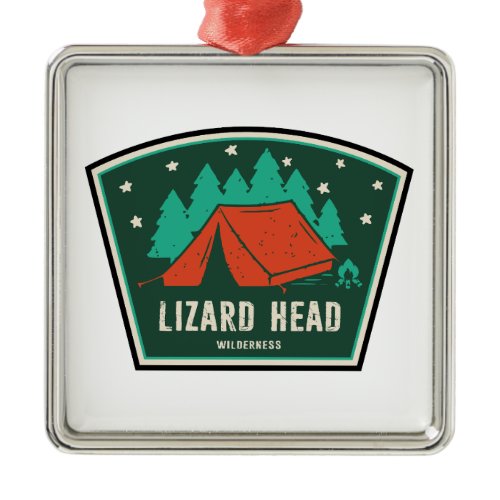 Lizard Head Wilderness Colorado Camping Metal Ornament