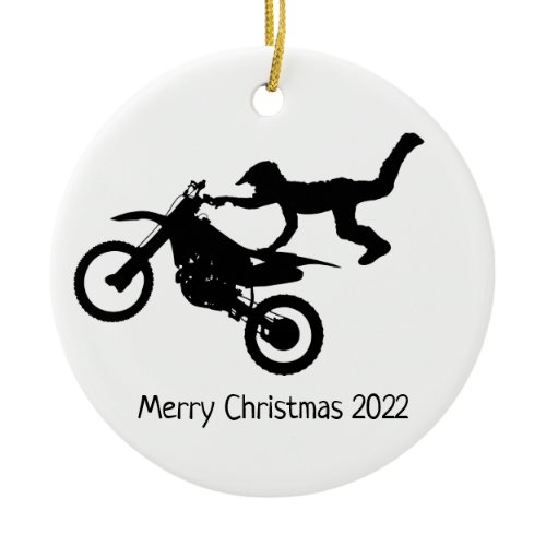 Motocross Ornament