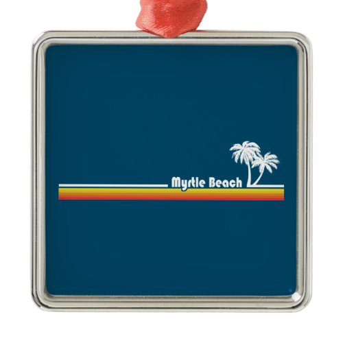 Myrtle Beach South Carolina Metal Ornament