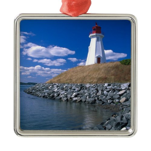 NA, Canada, New Brunswick, Campobello Island. 5 Metal Ornament