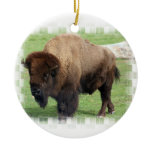 North American Bison Ornament