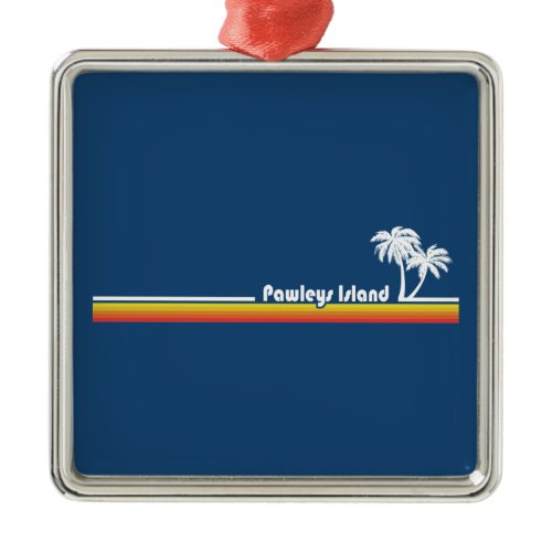 Pawleys Island South Carolina Metal Ornament