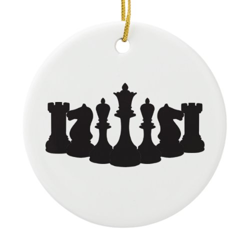 Personalized Chess Ornament