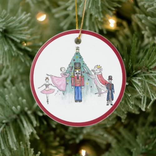 Personalized Nutcracker Ballet Ornament