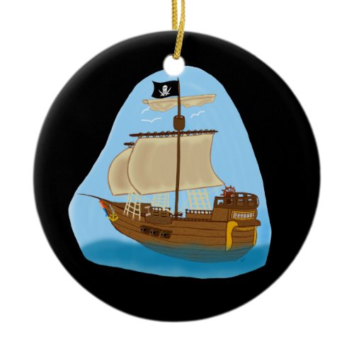 Pirate Ship Ornament