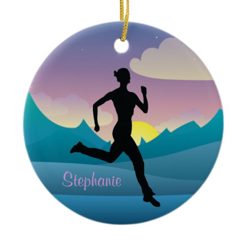 Runner Jogger Ornament