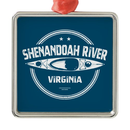 Shenandoah River, Virginia Metal Ornament
