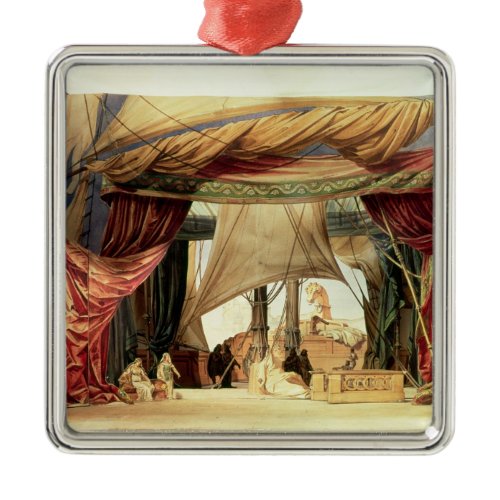 Stage model for the opera 'Tristan and Isolde' Metal Ornament