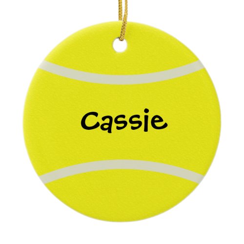 Tennis Ball Ornament