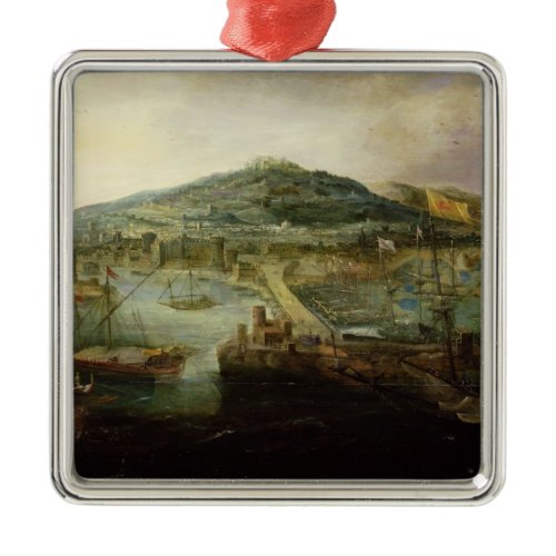 The Bay of Naples Metal Ornament