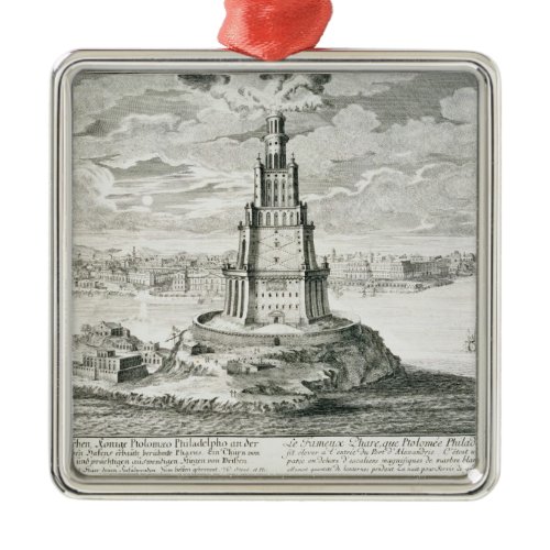 The Pharos of Alexandria, plate 9 from 'Entwurf ei Metal Ornament
