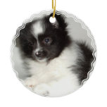 Toy Pomeranian Dog Ornament