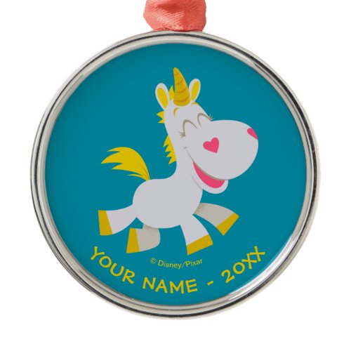 Toy Story 4 | Smiling Buttercup Illustration Metal Ornament