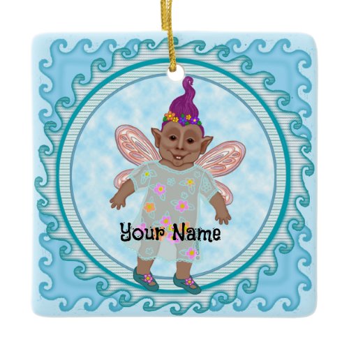 Trollie fairy ornament