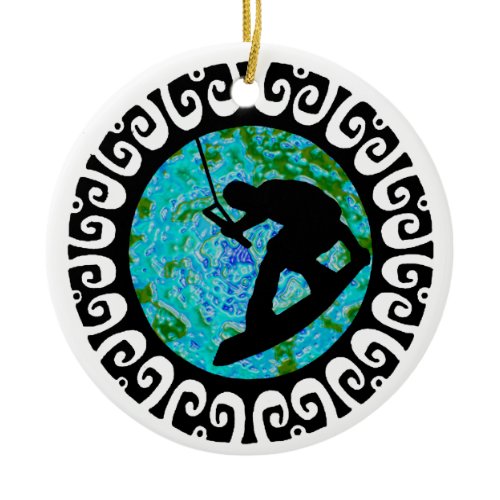 WAKE THE PLANET CERAMIC ORNAMENT