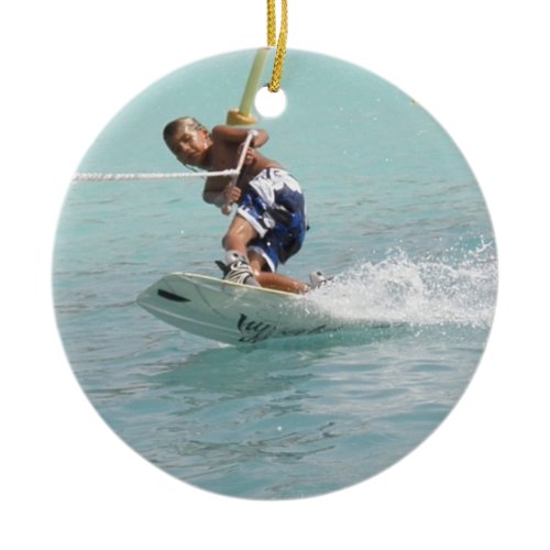 Wakeboarding Turn ORnament