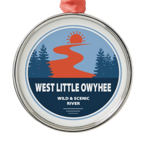 West Little Owyhee Wild And Scenic River Oregon Metal Ornament
