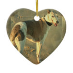 Whippet Dog Ornament